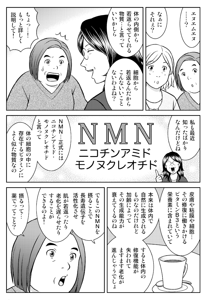 マンガでよくわかるNMN